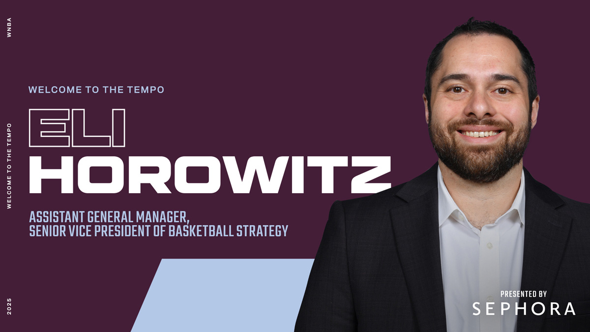 Toronto Tempo Appoint Eli Horowitz as Assistant General Manager